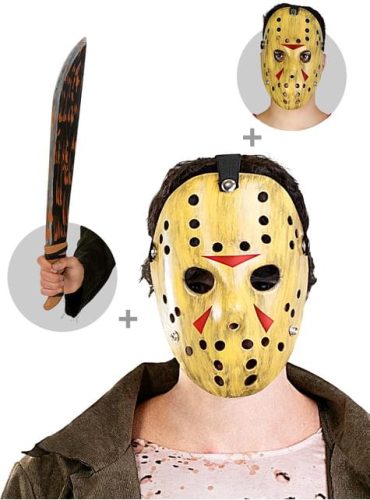 Péntek 13. Jason Maszk és Machete Készlet