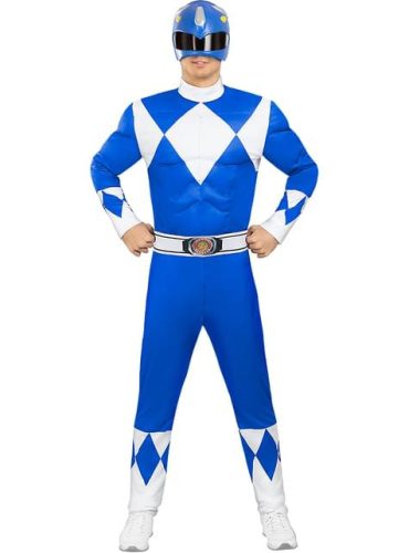 Kék Power Ranger Jelmez Felnőtteknek